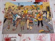 NATHAN PUZZLE POSTER ADVENTURES TINTIN 100 PIECES THE BROKEN EAR HERGE COMPLETE