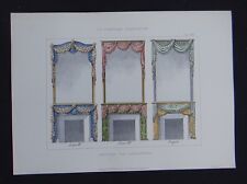 LA TENTURE FRANÇAISE 1904 - Décors de cheminée - ameublement décoration 129