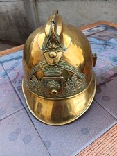 CASQUE POMPIER DE LA VILLE DE