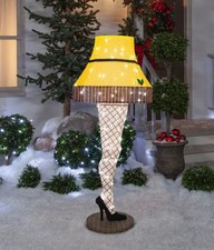 5 FT CHRISTMAS STORY TINSEL LEG LAMP OUTDOOR LIGHTED PROP