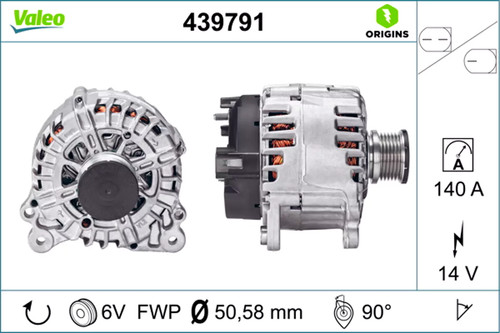 Alternateur valeo 439791 - alternateur,