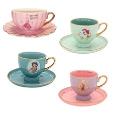 Ensemble De Tasses À Thé Et Soucoupes Disney Princess - Choisissez Le Design