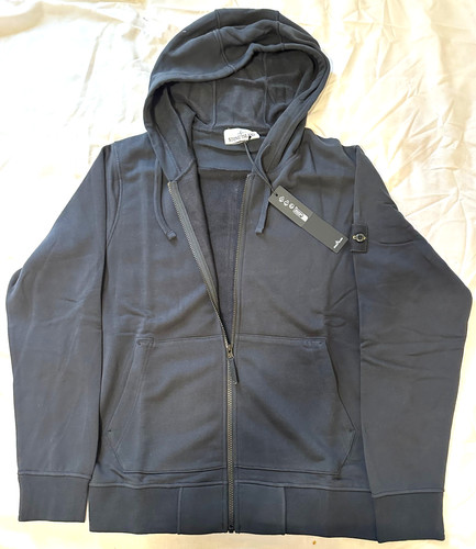 Stone island sweat bleu - island,