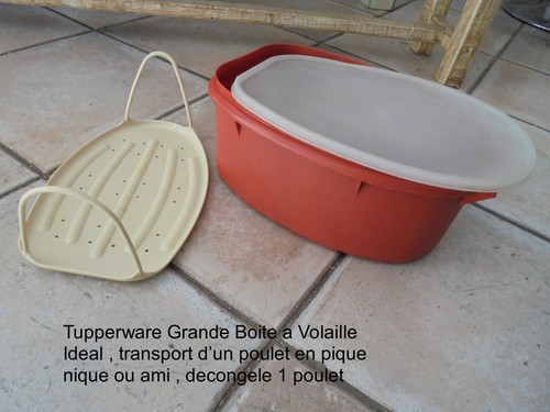 Tupperware vintage grande - tupperware,