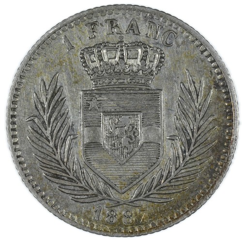 Congo belge franc 1887 - congo, un