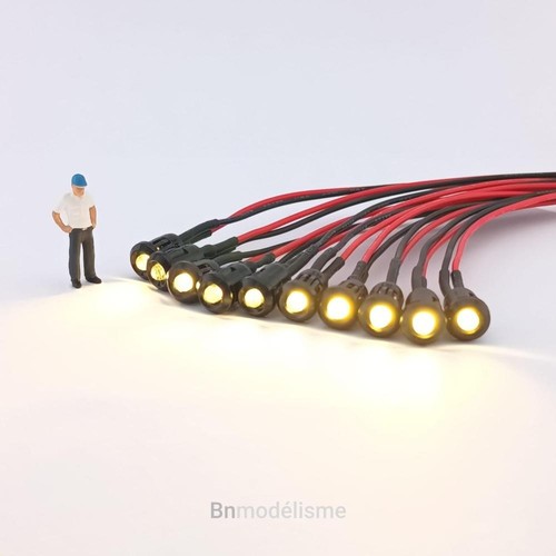 Lot led 12v câblées - de, 10