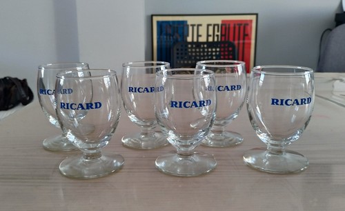 Lot verres ricard vintage - lot, de
