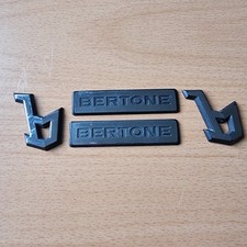 Vauxhall Astra G MK4 Coupe Convertible Bertone Rear Quarter Badges Full Set