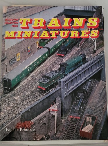 Livre trains miniatures - trains,