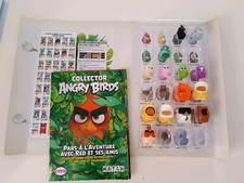 Angry Birds Rovio Album Lot + Figures + Cora Match Box * Incomplete 