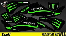 Kit Déco Quad / Atv Decal Kit Suzuki LTZ 400 - Green Monster