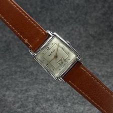 VINTAGE GIRARD PERREGAUX MANUAL WIND CAL 06 SQUARE SWISS WATCH FROM Ca 1950