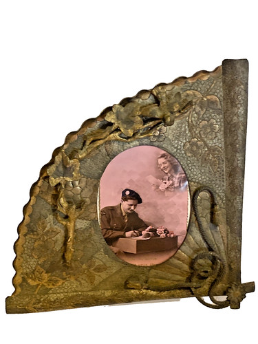 Ancien cadre porte photo - photo, art