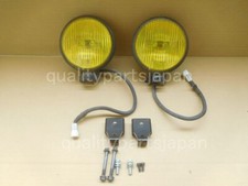Suzuki Jimny SAMURAI SANTANA CARIBBEAN FRONT BUMPER FOG LIGHTS LAMP YELLOW JA11
