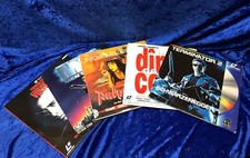 laserdisc X 5 FILMS - CDV