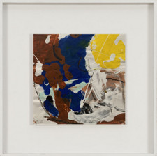 Michael KREUTER (1940-2022) Painting Composition Abstract Expressionism (83)