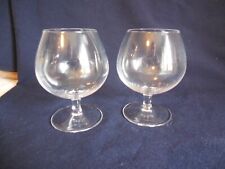 2 VERRES A COGNAC EN CRISTAL