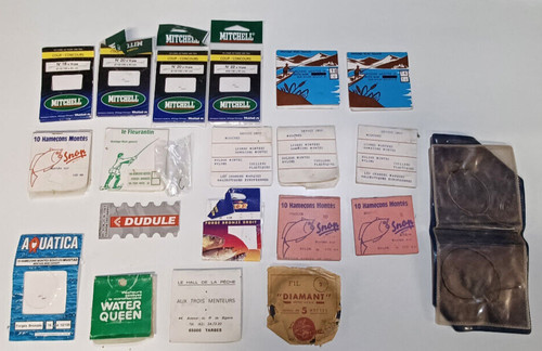 Lot accessoires pêche - lot,