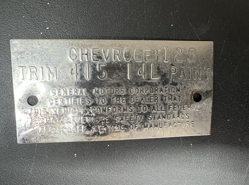 1974 corvette original - corvette, trim