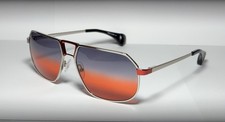 CUSTOM Initium Eyewear Concept 2 Sunglasses #33 of 300 Silver / Red | Red / Gray