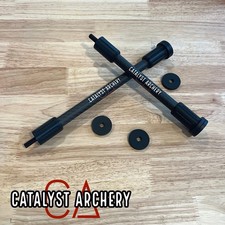 Hunting Stabilizer Set by Catalyst Archery 12”/10” Set. Includes 4 Oz of Weight.