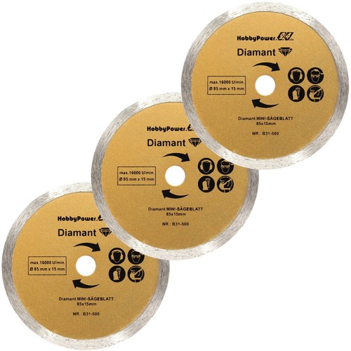 Diamant 15mm pour - 3x, 85