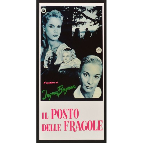 Affiche lieu des - des, fraises