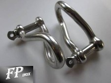 Manille torse 8mm Axe