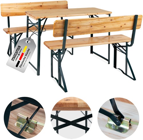 Salon jardin bois ensemble - jardin,