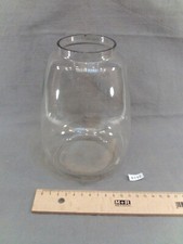 ancien verre de lampe tempête