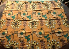 Rideaux vintage tissu Grand