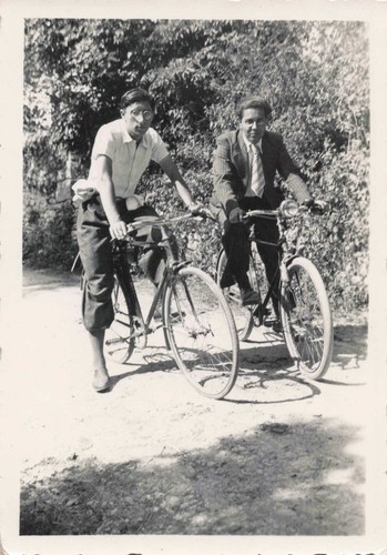 Ancienne photographie duo - photographie,
