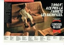 Advertising 0122 1987 L'Univers du Cuir salon Veronica 2p