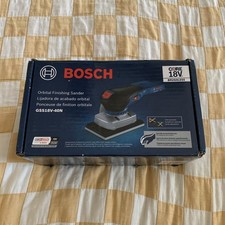 Bosch GSS18V-40N 18V Sheet Orbital Finishing Sander - New In Box Tool Only