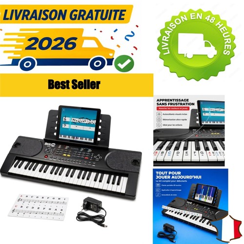 Rockjam rj549 clavier piano - clavier, 49
