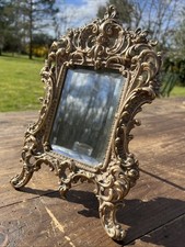 Seed Bronze Gilded Seed Mirror XIX Eme Antique Miror