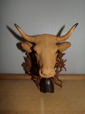 Ancienne deco tete de vache