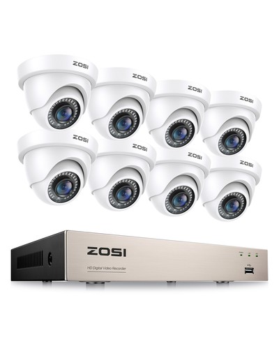 Zosi 265 1080p 8ch - 8ch, tvi