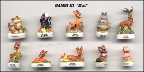 Bambi disney 2004 rare - disney, set