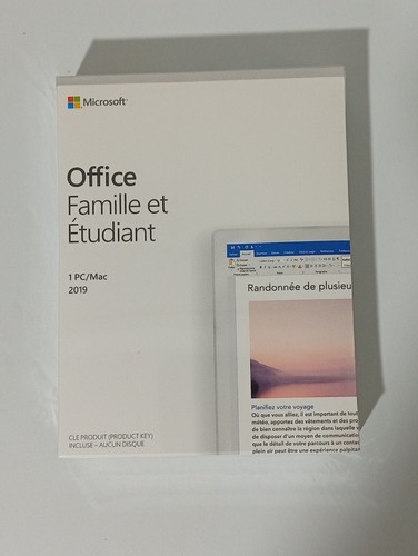 Microsoft office famille - office, et