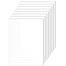 8 Pièces Plaque Acrylique