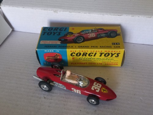 Corgi toys ferrari - toys, f1