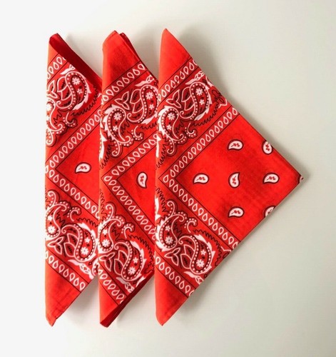 Pack lot 3 bandana - de,