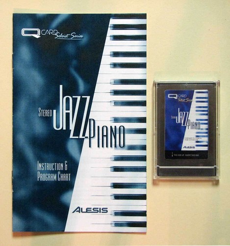 Alesis stereo jazz piano - alesis, qcard