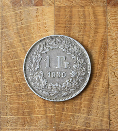 Suisse franc 1939 argent - suisse,
