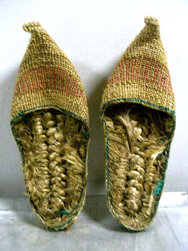 Antique pair asian hemp - antique,