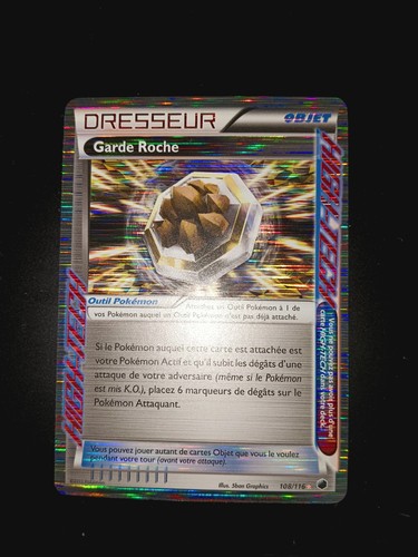 Carte pokémon garde roche - carte,