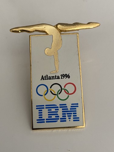 Pin gymnastique atlanta - pin's,