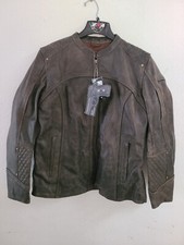 Z1R Women's Chimay Motorcycle Riding Jacket Brown XL
