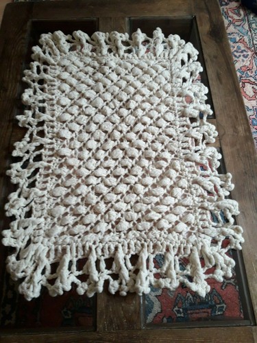 Antique hand knitted wool baby - hand,
